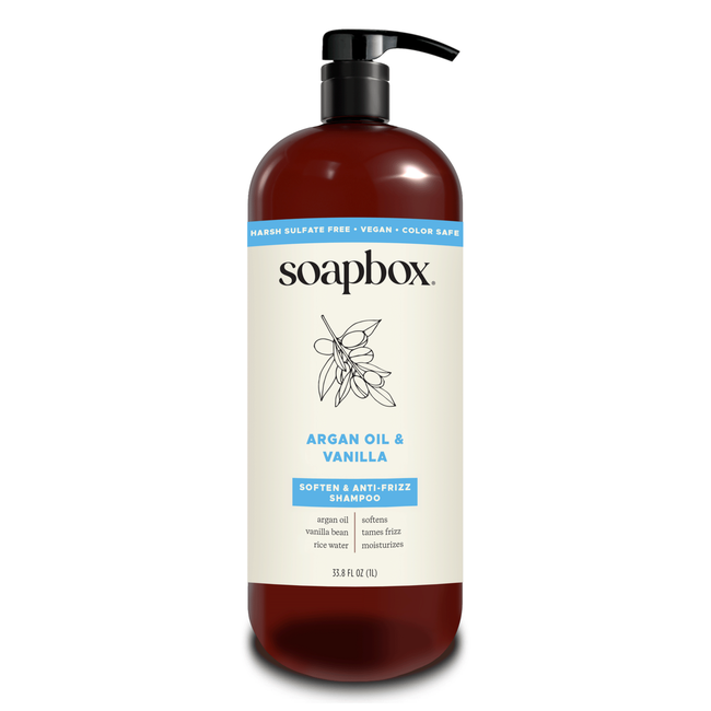 Argan Oil Control & Soften Shampoo 33.8oz by Soapbox | Shampoo