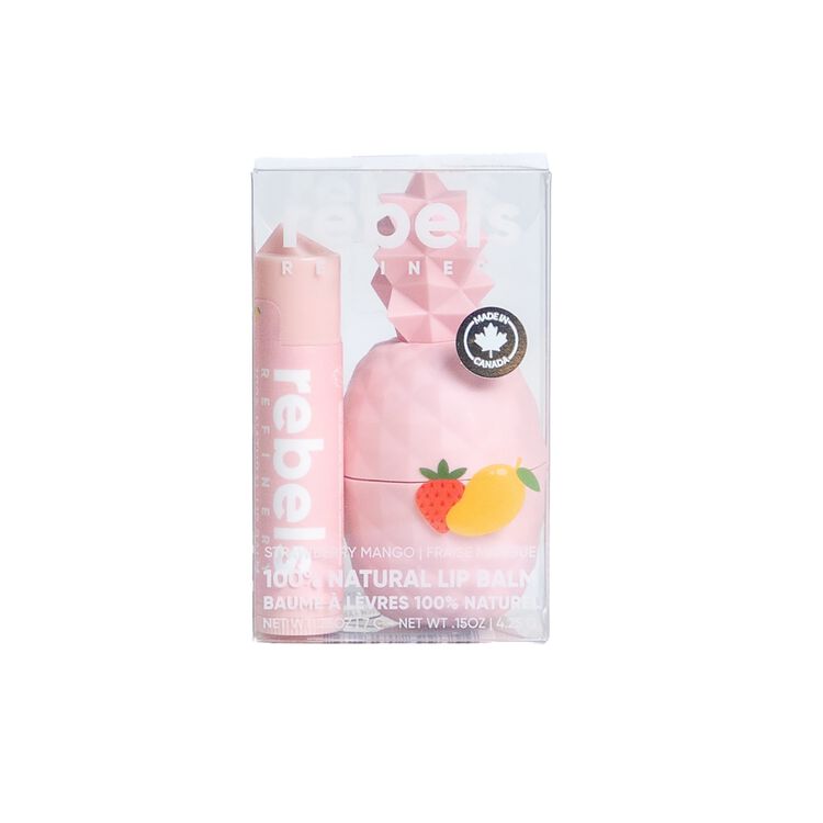 2 Pack Pineapple and Stick Lip Balm