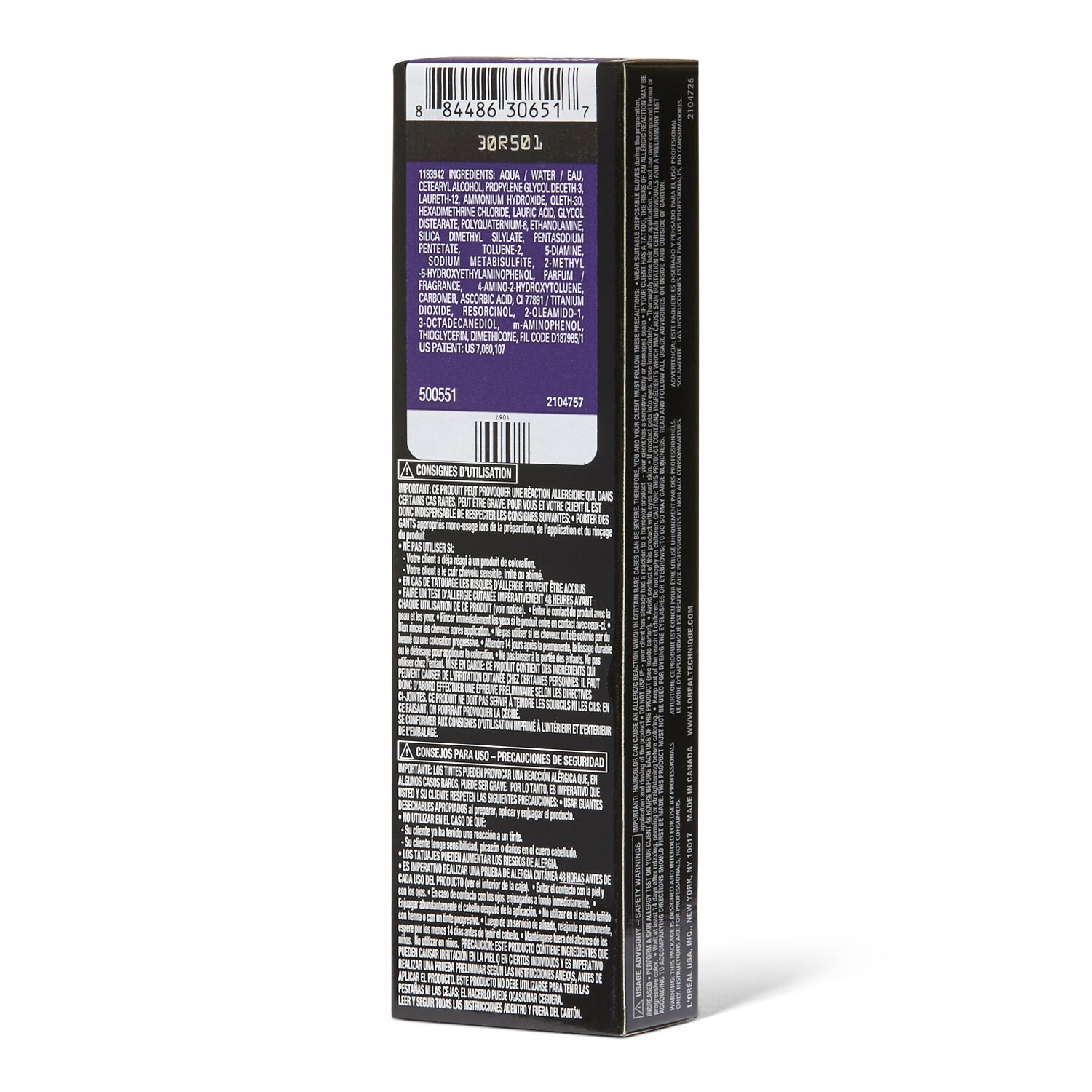 H19 Violet L'Oreal H19 True Violet Permanent Hair Color | Permanent Hair Color