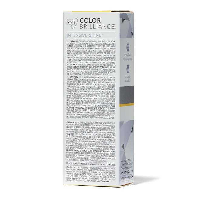 Ion 8A Light Ash Blonde Permanent Liquid Hair Color by ...