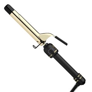 24K Gold Extended Barrel Curling Iron 1 Inch