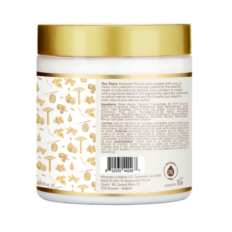 Moisture Miracle Aloe and Coconut Water Hydrate & Hold Curl Defining Gel