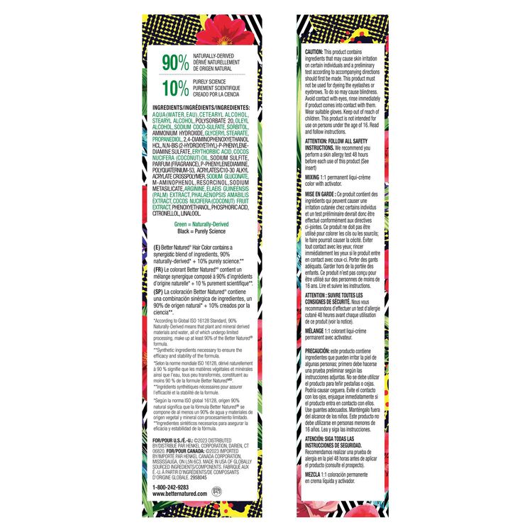 1B Blue Black Permanent Liqui-Crème Hair Color