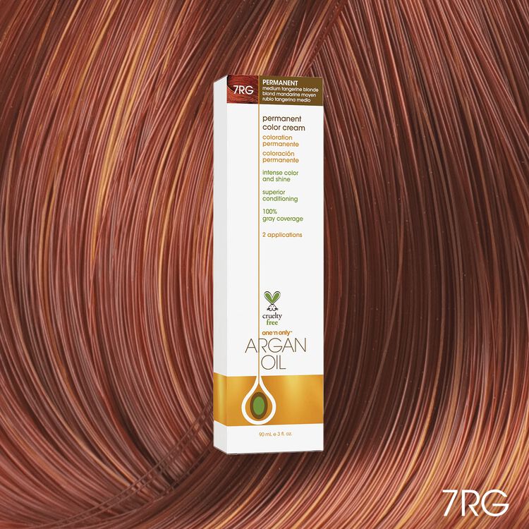 One N' Only Argan Oil Permanent Color Cream 7RG Medium ...