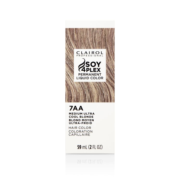7AA Medium Ultra Cool Blonde Permanent Liquid Hair Color