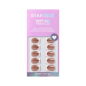 XCOATPRESS Press On Nails Short Square - Wheat