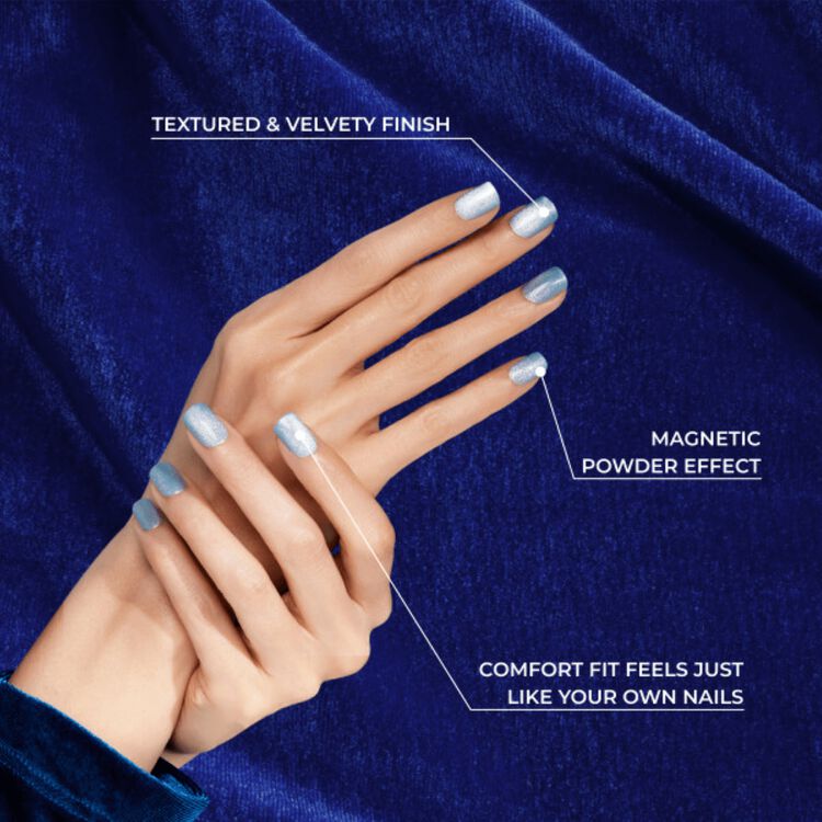 Gel Fantasy Magnetic Press-On Nails - See U Soon