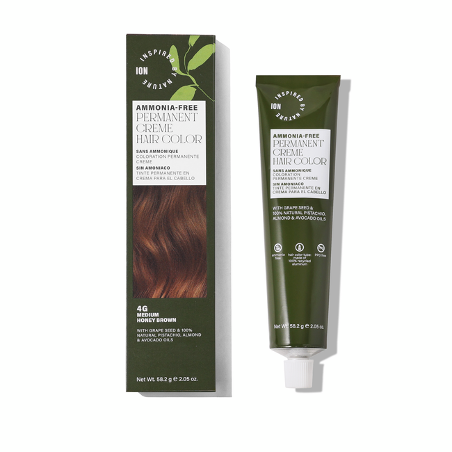 Inspired By Nature Ammonia-Free Permanent Hair Color Medium Honey