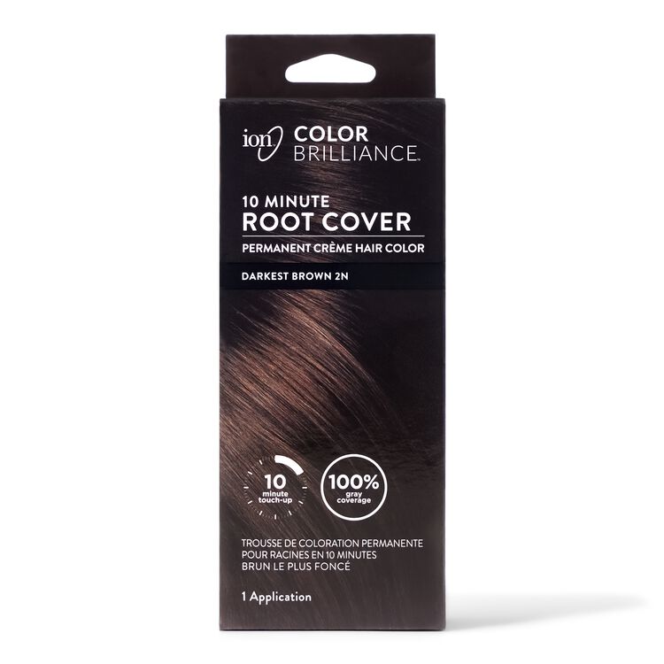 Darkest Brown 10 minute Root Cover Permanent Creme Color