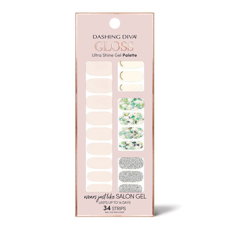 Dashing Diva In The Mood Ultra Shine Gel Strips Press On Nail Kits Sally Beauty