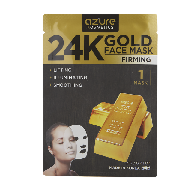 Azure 24K Gold Sheet Mask Face Care Sally Beauty