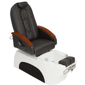 Luna W/Shiatzu Pedi Blk Top/White