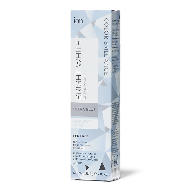 Ion Ultra Blue Bright White Creme Toners By Color Brilliance