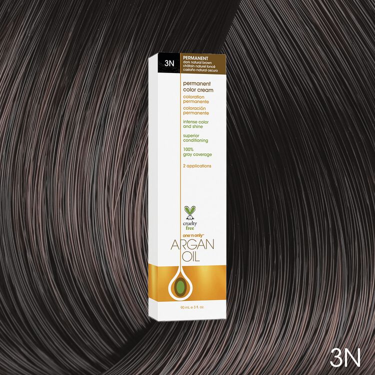 Argan Oil Permanent Color Cream 3N Dark Natural Brown