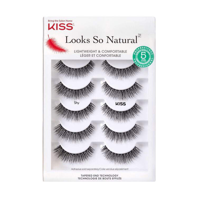 Looks So Natural False Eyelashes 5 Pair Multipack - Shy
