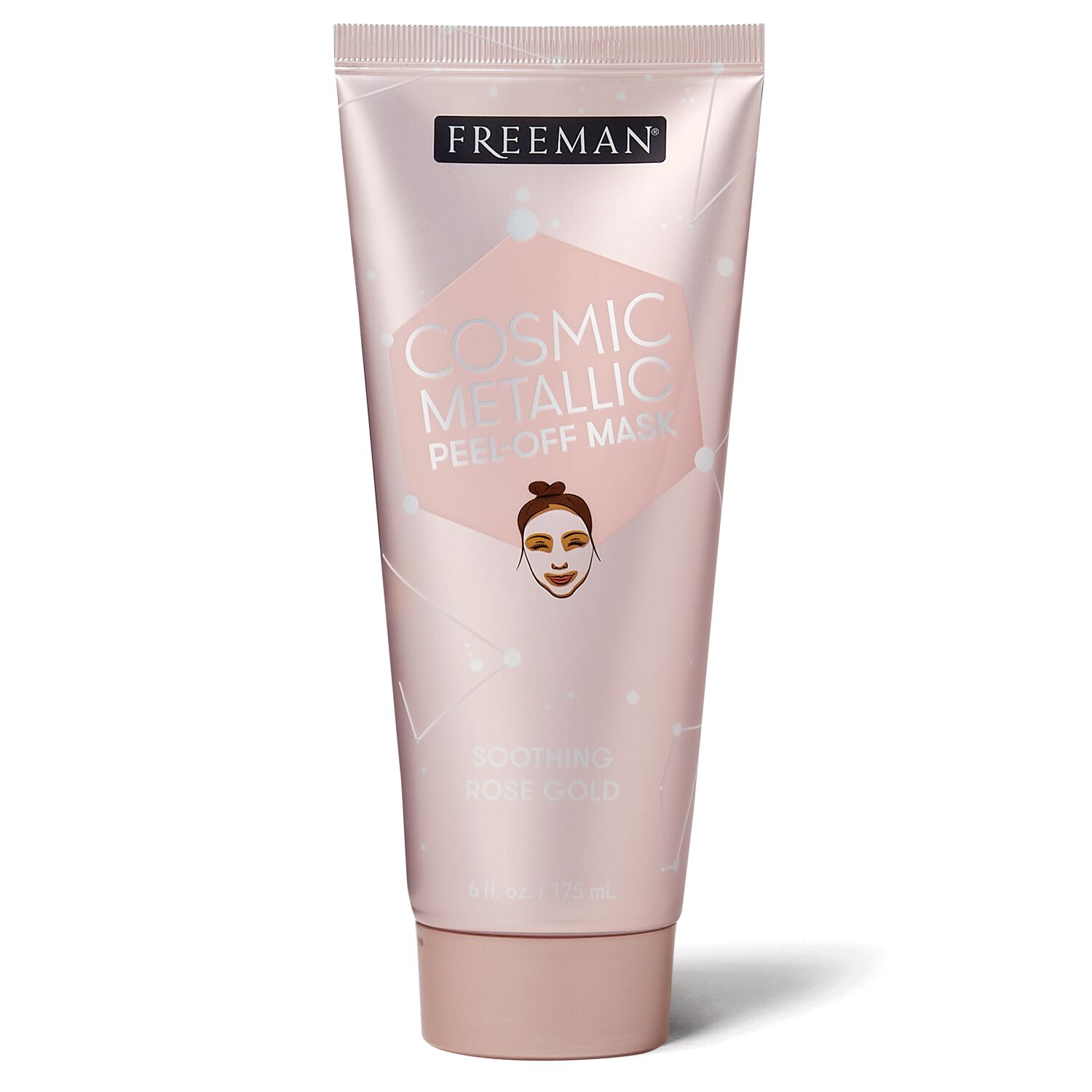 Freeman Cosmic Metallic Peel Off Mask Soothing Rose Gold face care