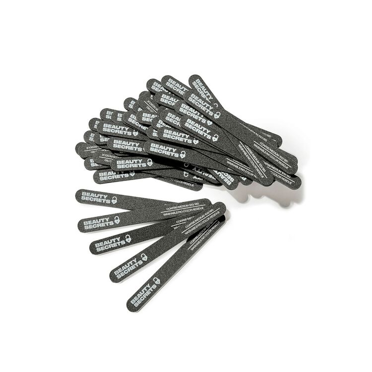 Black Cushion Nail File Medium Coarse 180/100