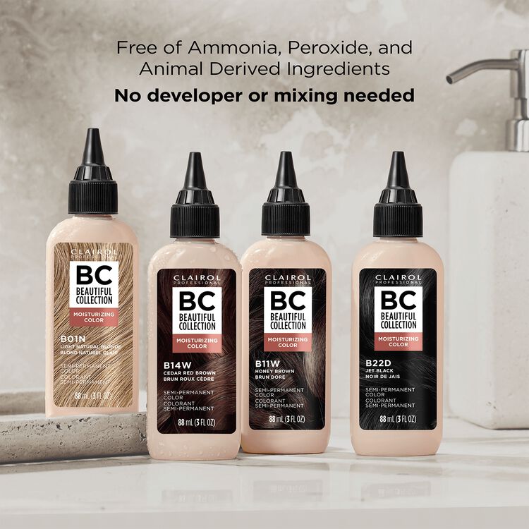 Semi Permanent Moisturizing Hair Color