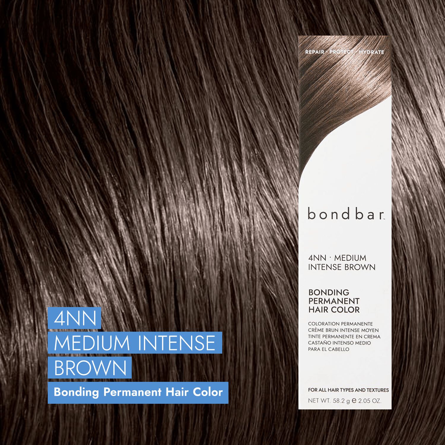 bondbar 4NN Medium Intense Brown Bonding Permanent Cr me Hair Color