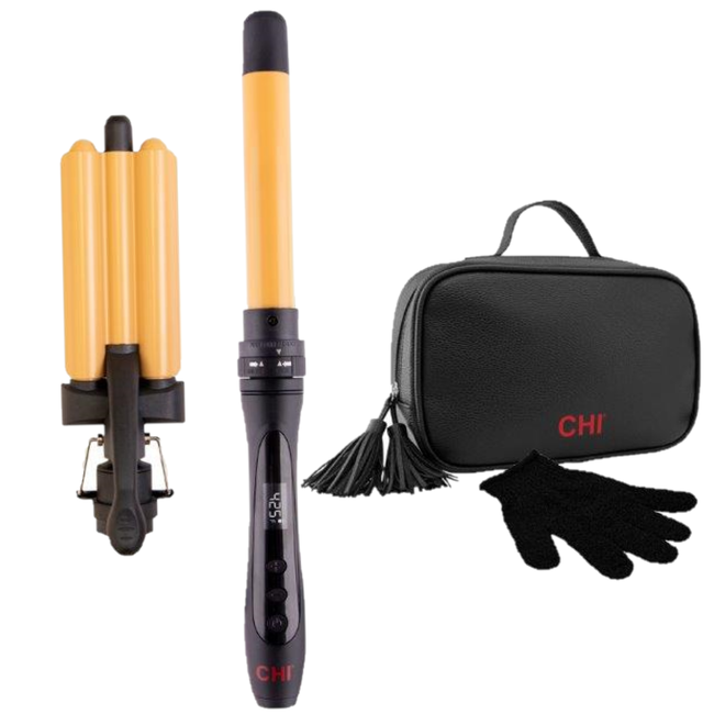 Chi Interchangeable Curl and Wave Kit Curling Irons & Wands Sally