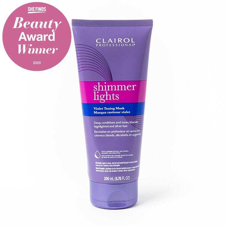 Shimmer Lights Purple Toning Mask