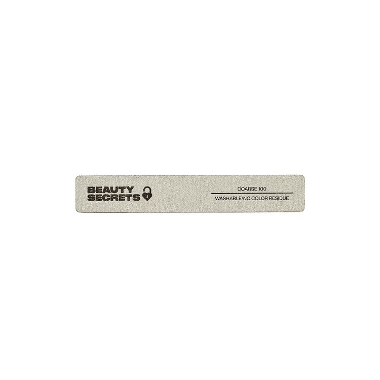 100/ 100 Zebra Rectangle Cushion Nail File