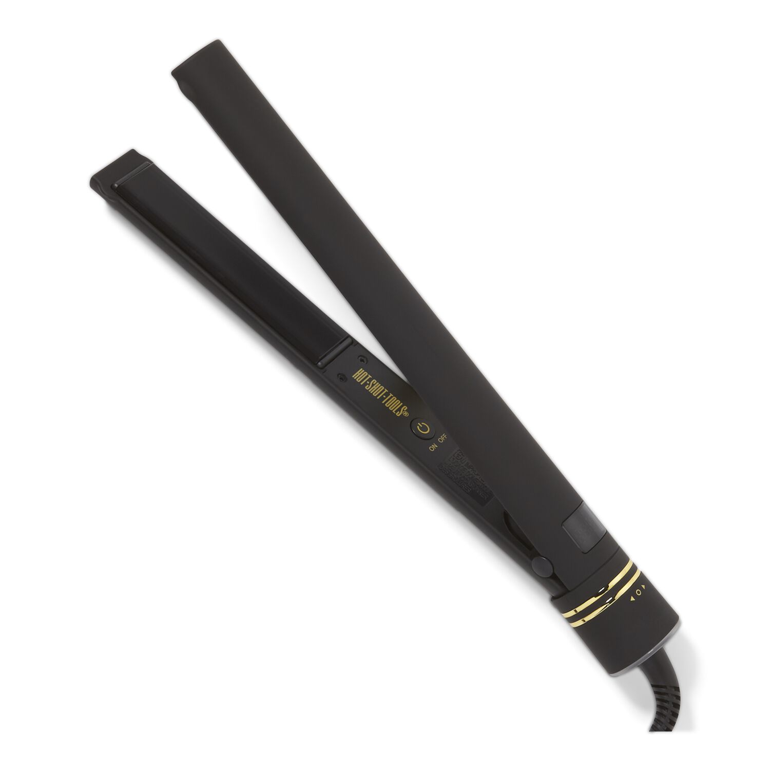 Black Ice 1 inch Revolutionary Salon Flat Iron by Plugged In Flat