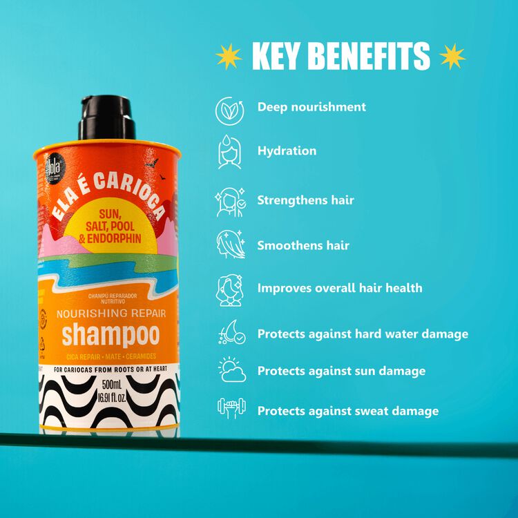 Ela É Carioca Nourishing Repair Shampoo