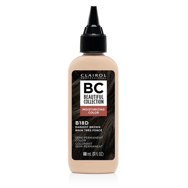 Darkest Brown Beautiful Collection Semi Permanent Hair Color by