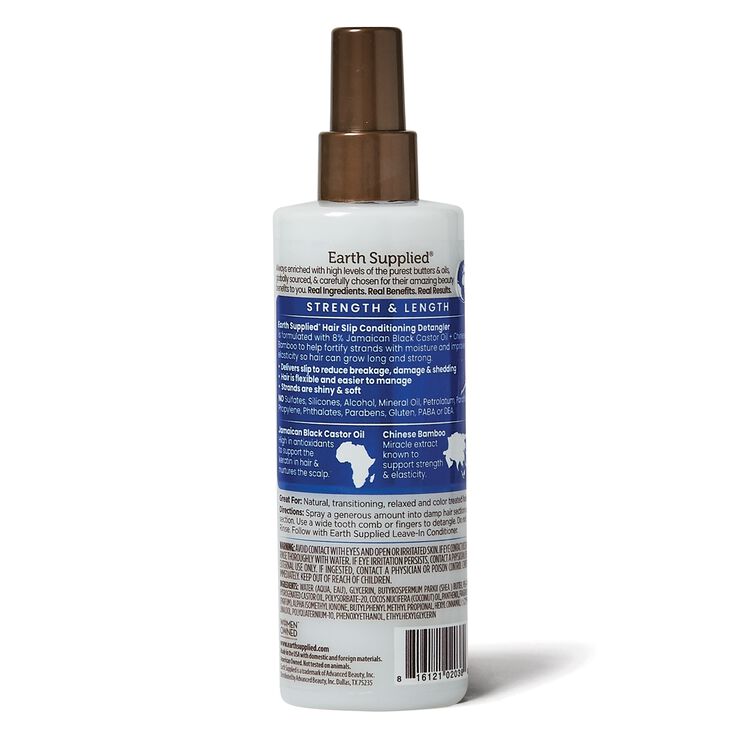 Earth Supplied Strength & Length Hair Slip Conditioning Detangler by