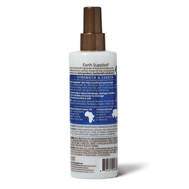 Earth Supplied Strength & Length Hair Slip Conditioning Detangler by