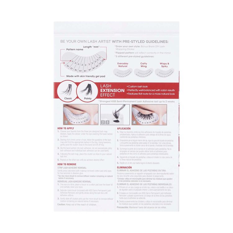 Kiss 3D DIY Faux Extensions Mapping Kit