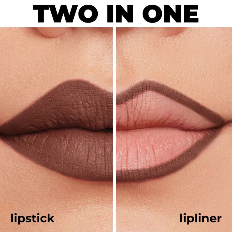 Long Lasting Gel Lip Liner Intense Brown