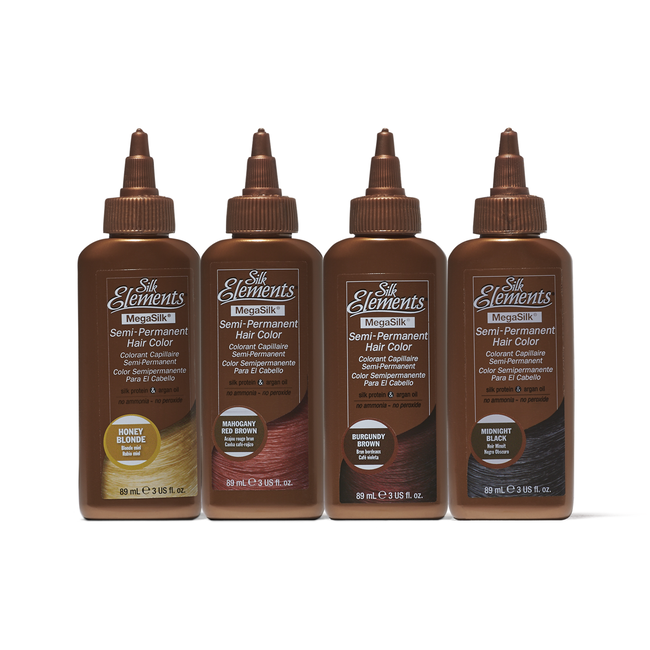 Silk Elements Megasilk Semi Permanent Hair Colors Demi Semi