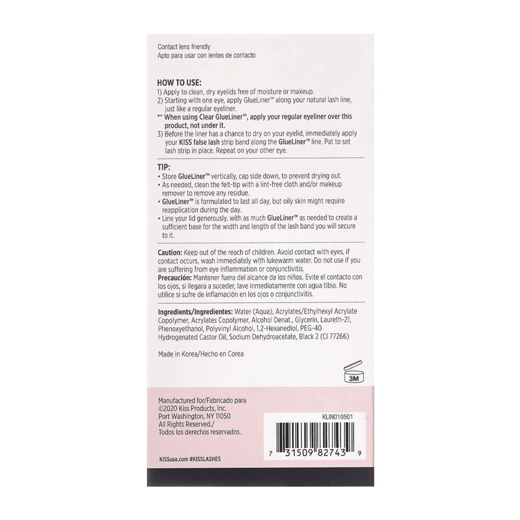 GLUEliner Black False Eyelash Glue & Eyeliner