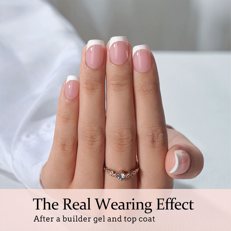 XCOATTIPS® French Nail Kit - Pink French Short Square