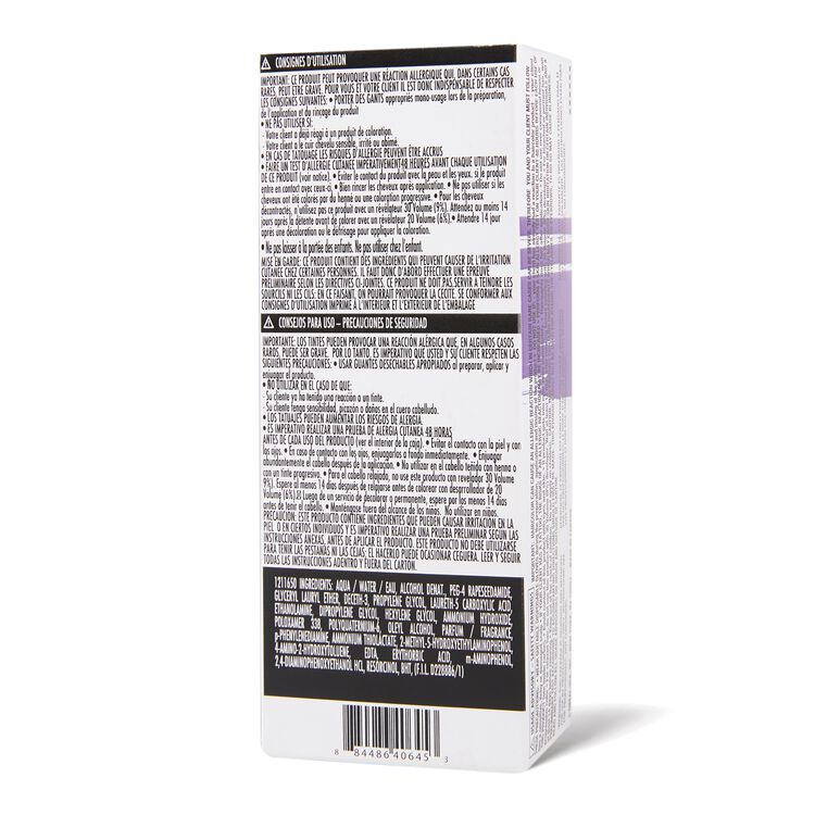 Let's COLOR! Conditioning Gelee Permanent Haircolor 3.26 Majestic Violet