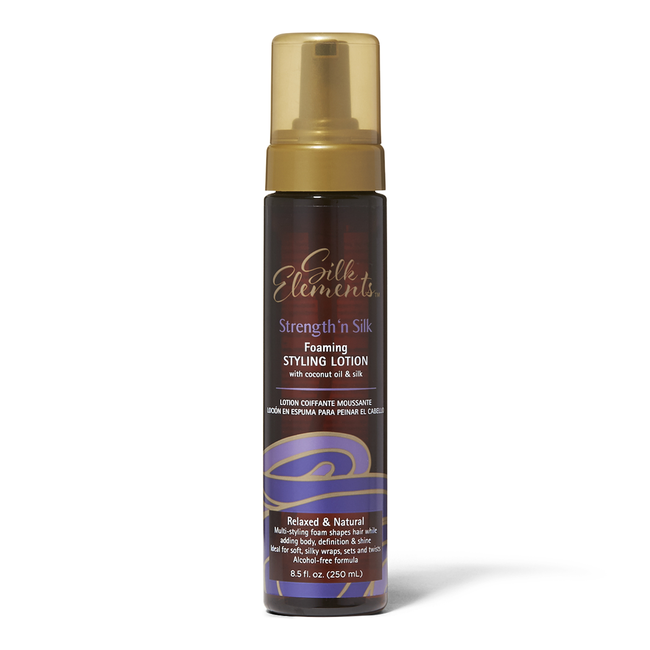 Silk Elements Strength ‘n Silk Foaming Styling Lotion with Silk Protein
