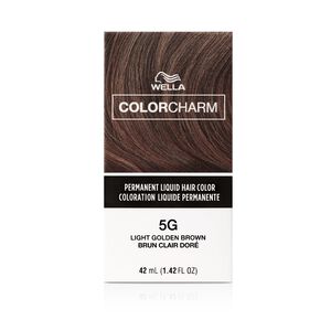 5G Light Golden Brown Permanent Liquid Hair Color