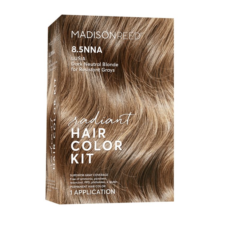 Radiant Cream Color Permanent Hair Color Kit 8.5NNA Lusia Blonde