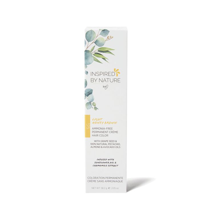 Ammonia-Free Permanent Hair Color Light Honey Brown 5G