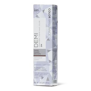 Intensive Shine 3W Dark Warm Brown Demi Permanent Creme Hair Color