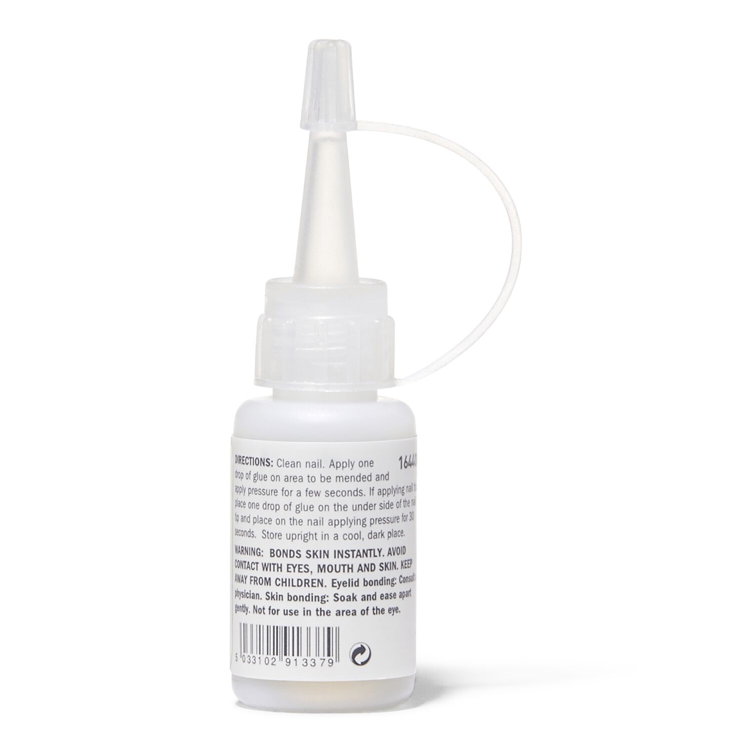 Beauty Secrets Quick Dry Nail Glue .5 oz Clear