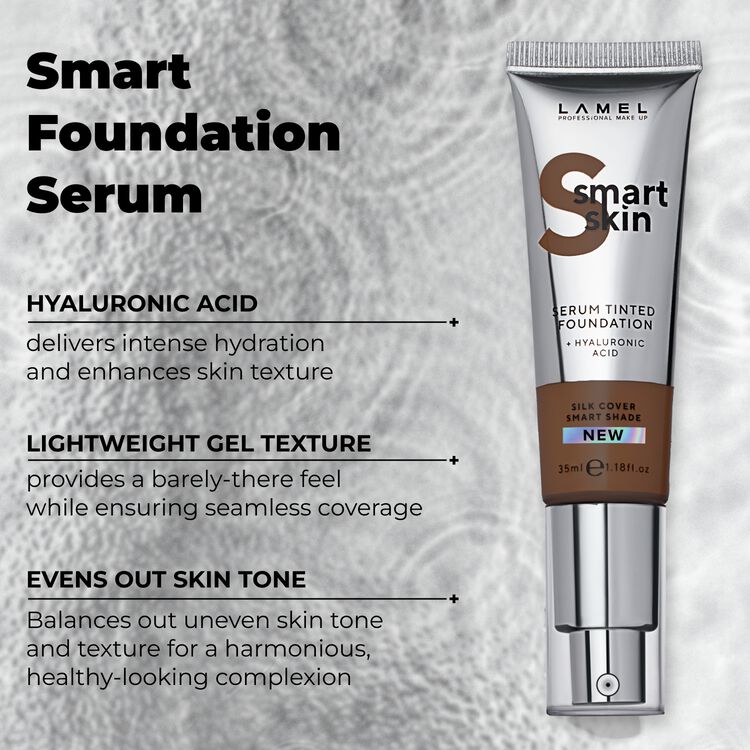 Smart Skin Serum Tinted Foundation Cinnamon
