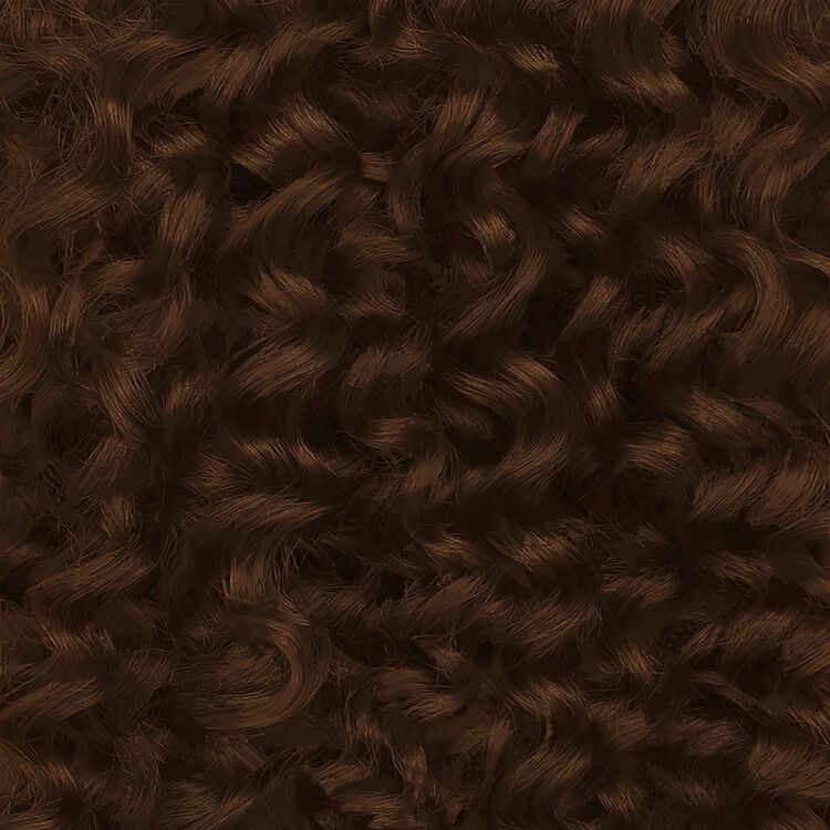 6W Light Brown Warm Coil Color Ammonia-Free Permanent Hair Color