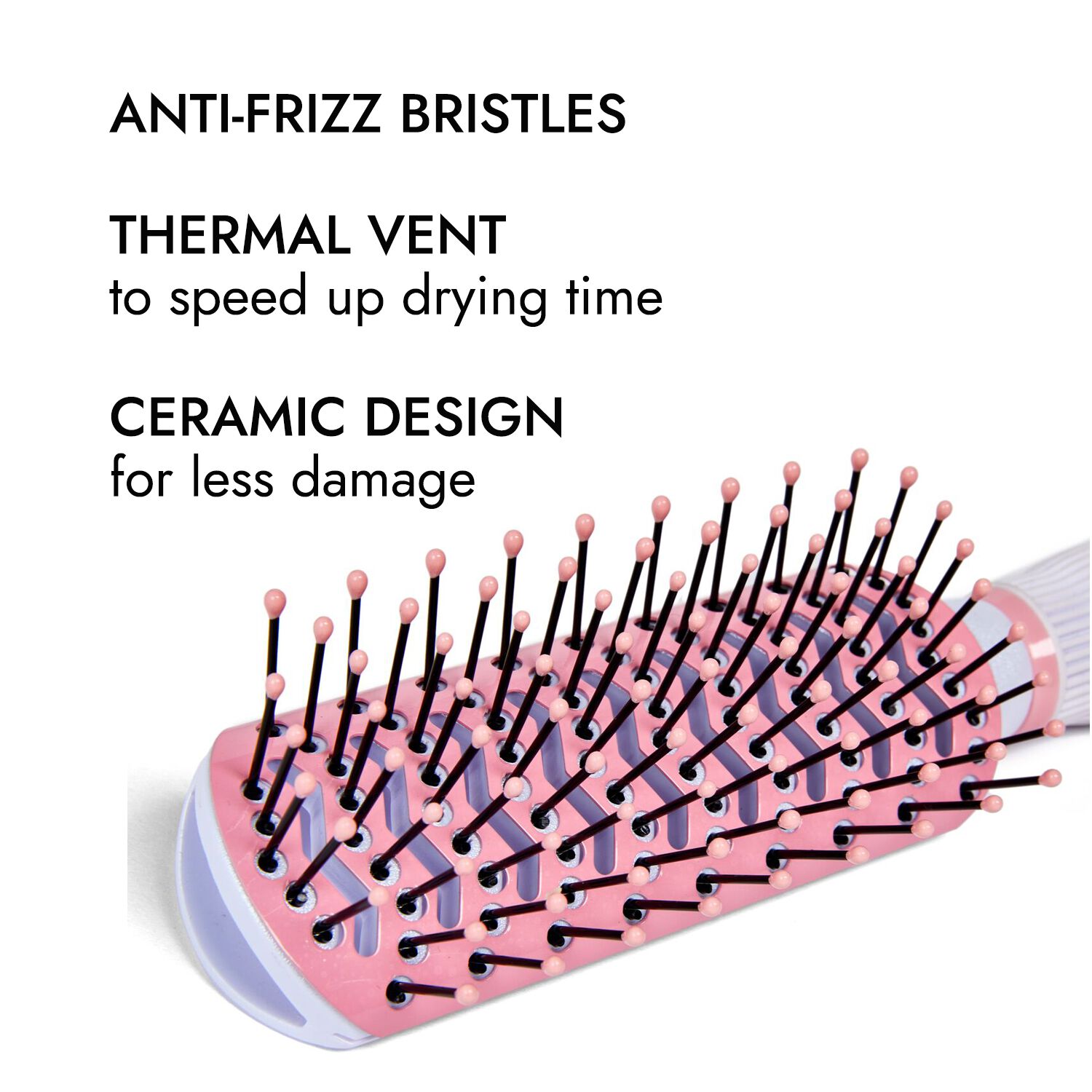 ION Smoothing Thermal Vent Brush Hair Brushes Sally Beauty