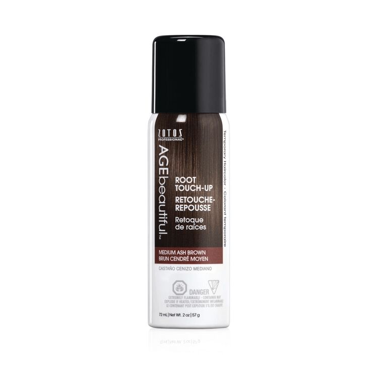 Medium Ash Brown Root Touch Up Spray Temporary Hair Color