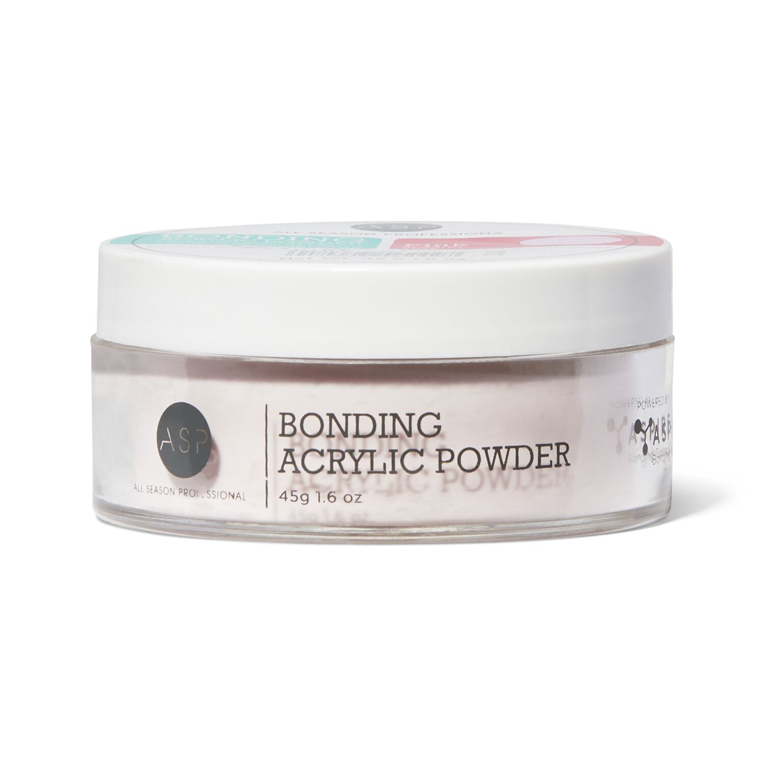 ASP Pink Bonding Acrylic Powder 1.6oz. Acrylic Nails Sally Beauty