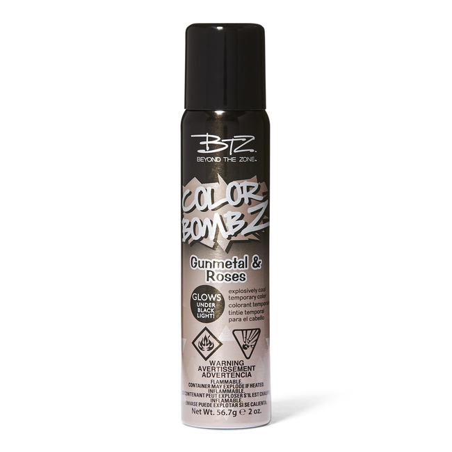 Gunmetal & Roses - Color Bombz Temporary Hair Color Spray ...