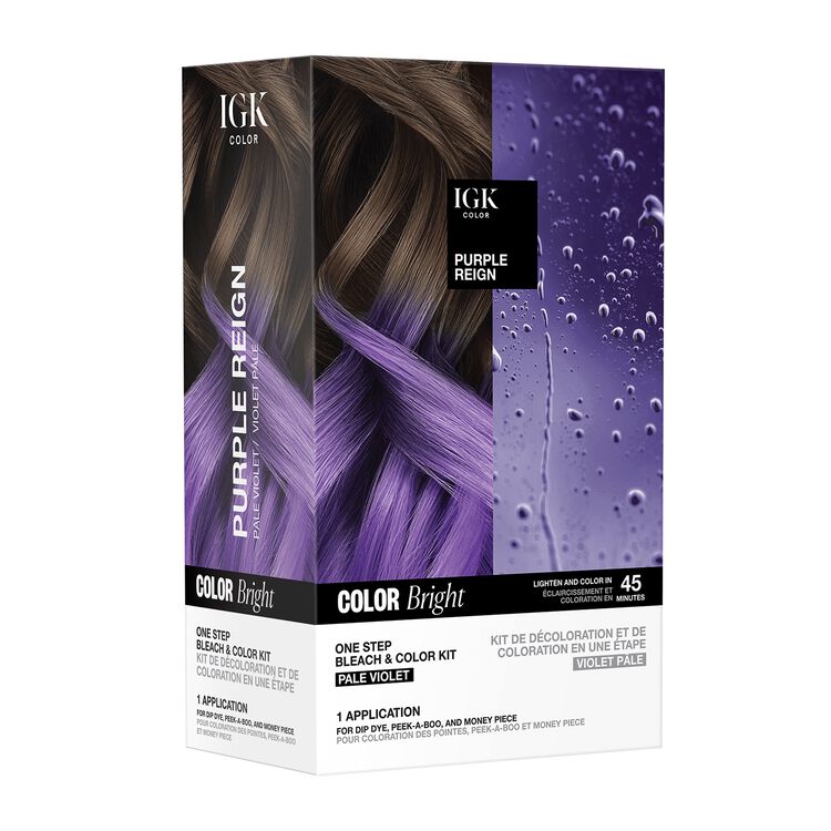 Purple Reign One Step Bleach & Color Kit